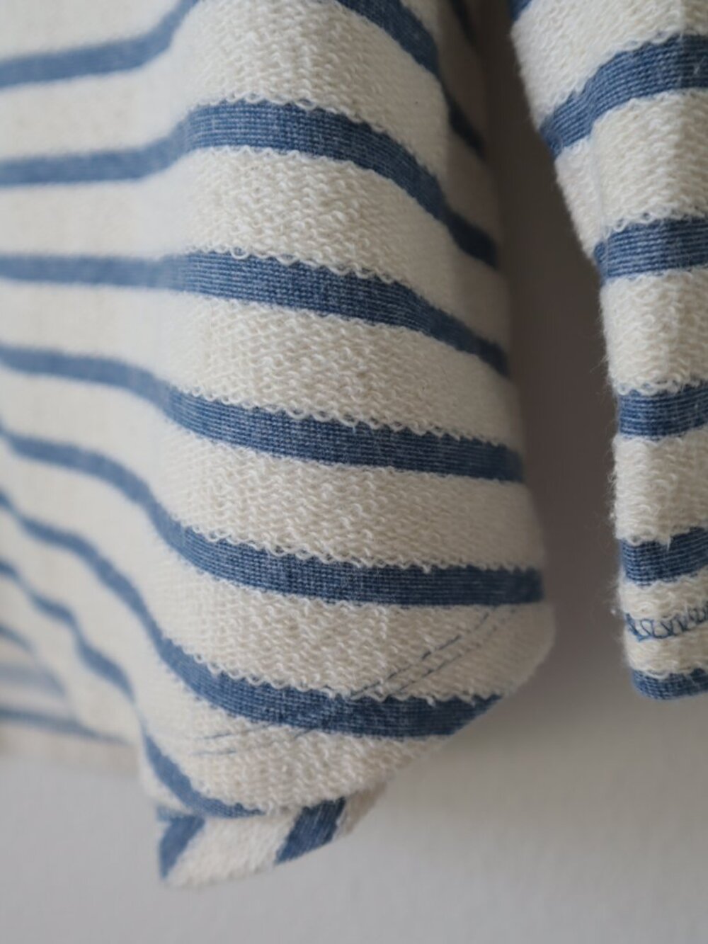 Pure Collection Terrycloth Striped Breton Sailor Shirt | 12